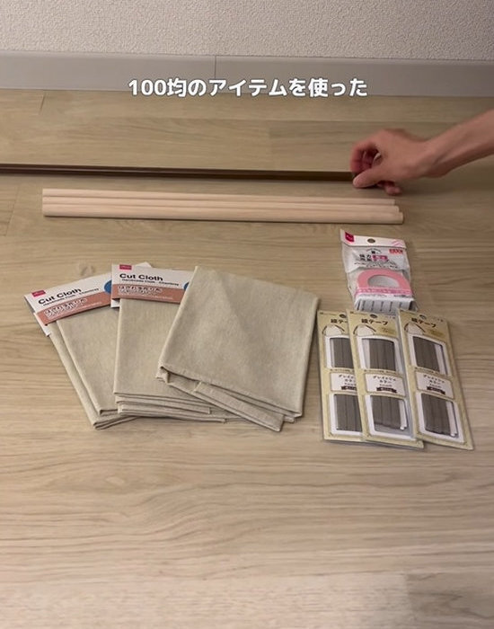 「なぜこれまでやらなかったのか」　１００均グッズで『窓』をアレンジしてみると…？