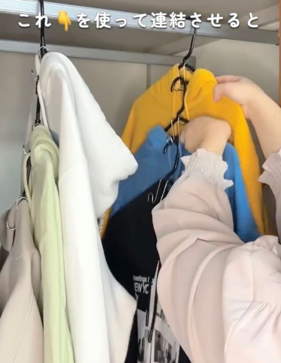 「衣替えはもうしません」　クローゼットで使える便利アイテムに「早速買います」