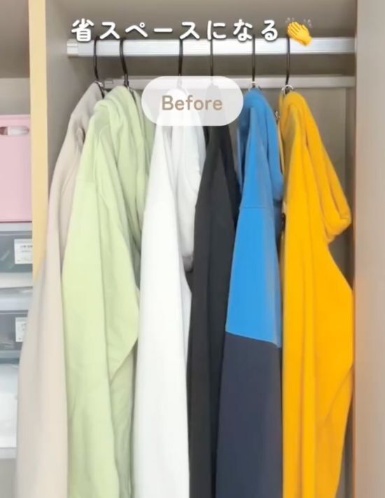 「衣替えはもうしません」　クローゼットで使える便利アイテムに「早速買います」