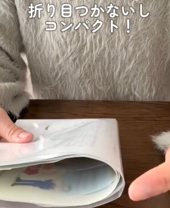 クリファイルをハサミで切って…？　完成したモノに「めっちゃ便利」「コレは使える」