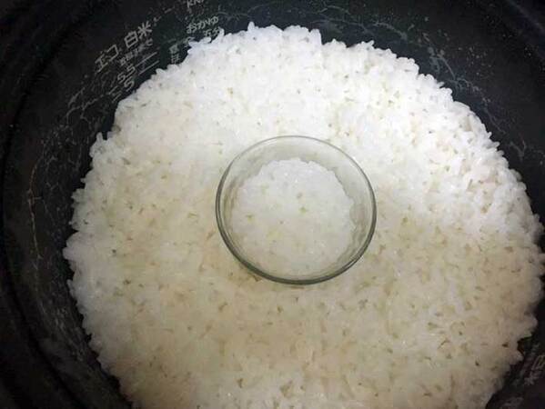 「フタをそっと閉じた」　炊飯器で炊きあがったものに、じわじわくる