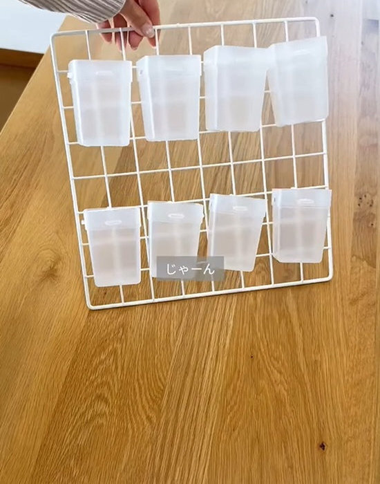 ダイソーのワイヤーネットと組み合わせて…？　完成品に「役立ちそう」「コレ最強」