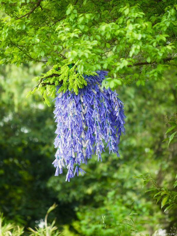 洗濯ばさみを約７００個使って…　完成形に「本物かと思いました」「すごっ！」