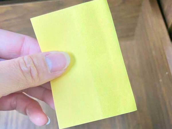 引き出しに付箋を貼ると？　試した結果に「ぴったり！」「便利」