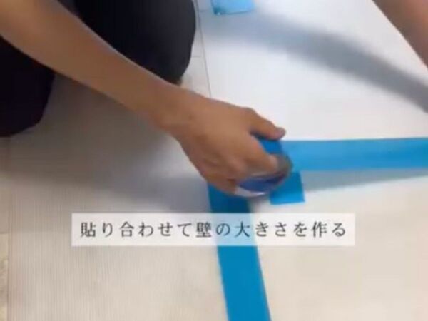 貼らない壁紙！？　賃貸物件でもできる『壁紙DIY』に「めっちゃいい」