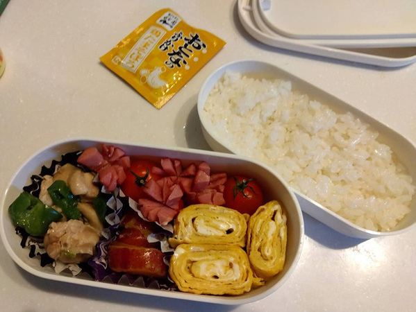 高１娘が朝５時半に起きて作った弁当　仕上がりに「素晴らしい」「レベルが高い」