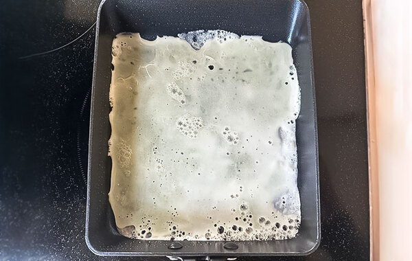 パッと見、普通の卵焼き　切ってみると…「弁当に入れたら映える！」