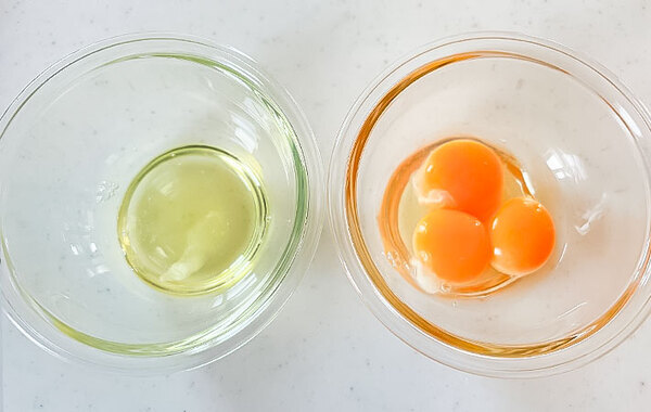 パッと見、普通の卵焼き　切ってみると…「弁当に入れたら映える！」