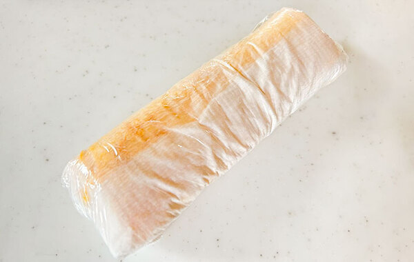 パッと見、普通の卵焼き　切ってみると…「弁当に入れたら映える！」