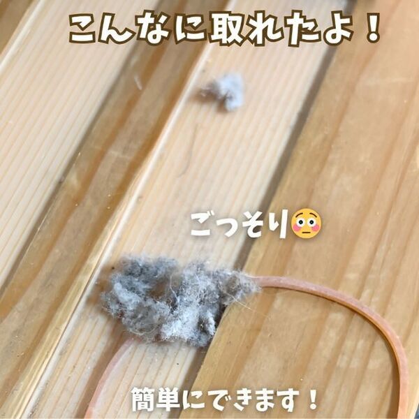 ふすまのレールを簡単掃除！　輪ゴムの意外な活用法に「楽しい」「めっちゃ便利」