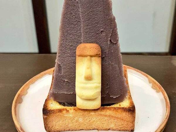 「ビジュ強すぎ」「さすが名古屋」　喫茶店の『小倉トースト』が想像以上だった