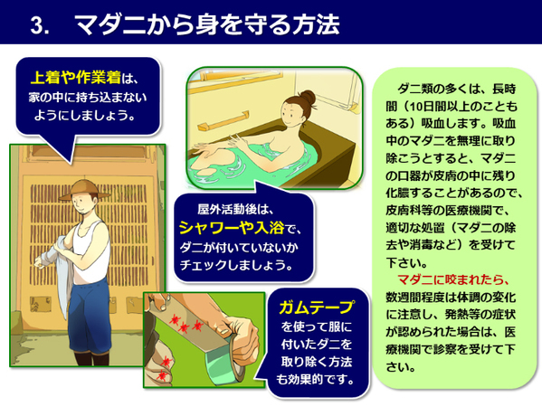 無防備で草むらに入るのはNG！　注意喚起に「十分に気を付けたい」