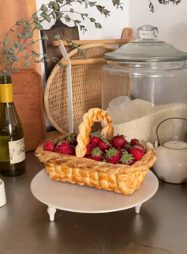 「パイでカゴを編みました」　焼き上がりの結果は？「素晴らしい…芸術だ」