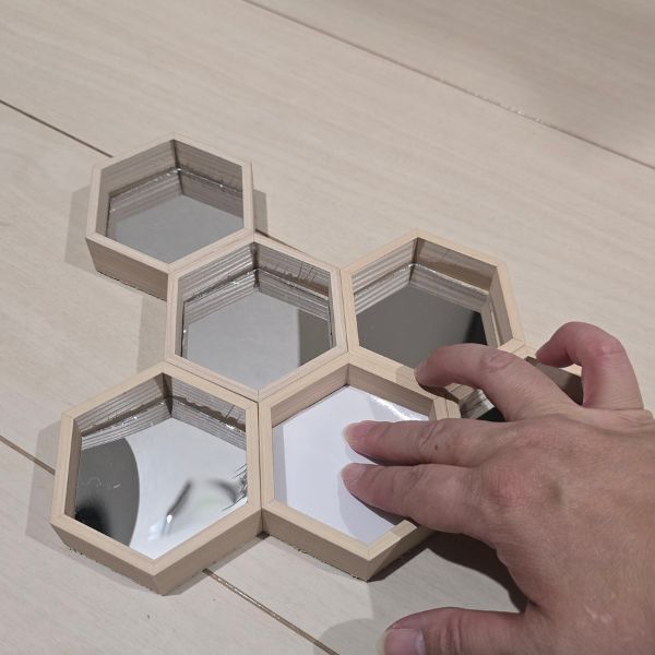 「簡単でおしゃれ」「木のぬくもりがある」　１００円ショップの商品でハンドメイド雑貨