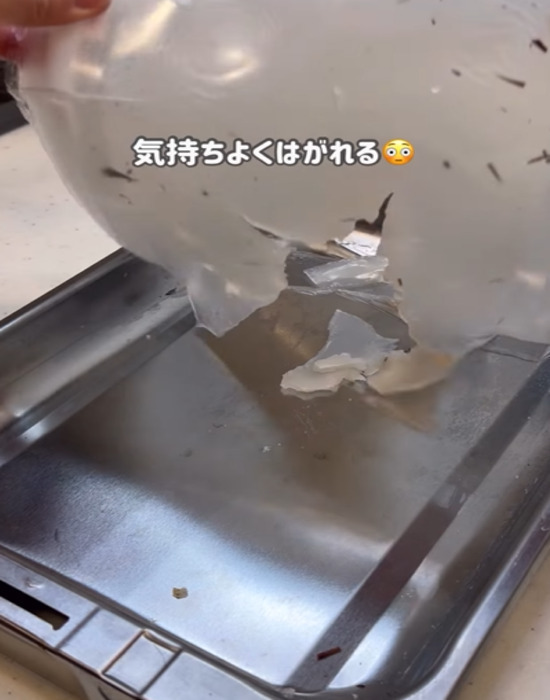 面倒なグリル掃除は『片栗粉』を使うと簡単！　方法に「コレやってみたい」