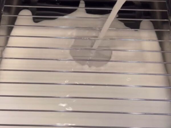 面倒なグリル掃除は『片栗粉』を使うと簡単！　方法に「コレやってみたい」