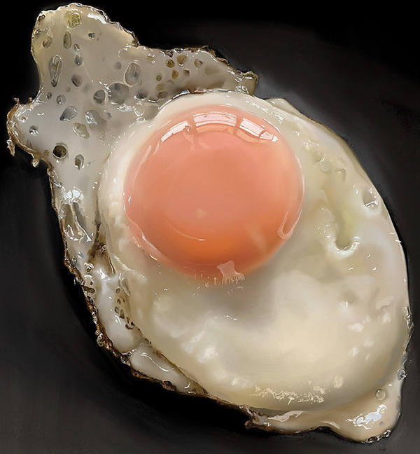 『ツルツルな目玉焼き』をよく見ると？　「信じられん…」「横転した」