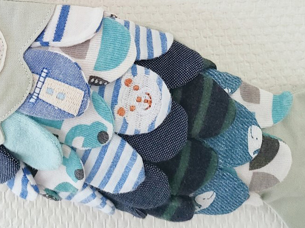 着られなくなった子供服を縫い合わせて…　完成したものに「素敵すぎる」