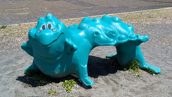 かわいい顔のオブジェと思いきや？　「間違いなく敵」「これはあかん」