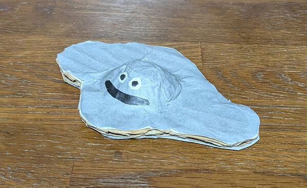 平らなダンボールを使って…　息子が作った『作品』に「すごい！」「上手すぎる」