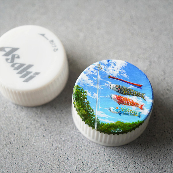 こんなに小さいところに…！　こいのぼりの１枚に、目を疑う人続出