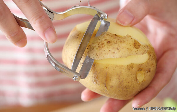捨てるの待って！　JAに聞いた『ジャガイモの皮』の思わぬ使い道