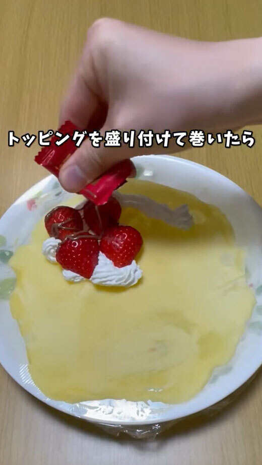 ジッパー袋に材料を入れて…　簡単すぎるスイーツ作りに「この発想はなかった」「今度やってみる」