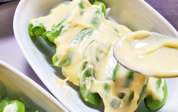 新タマネギをレンチンして…　のせた調味料に「家族が気に入った」「おいしすぎる！」