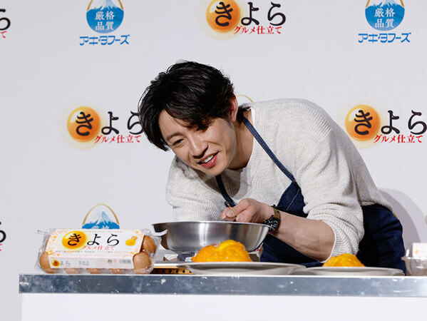 相葉雅紀「いい卵は水に浮かべると…」　簡単にできる新鮮な卵の見分け方を披露