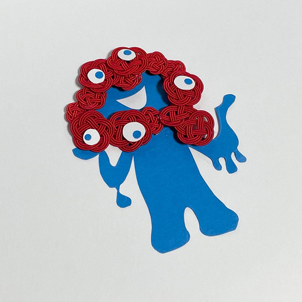 「ミャクミャクがかわいいのでつい…」　作ったモノに「グッズ化して！」