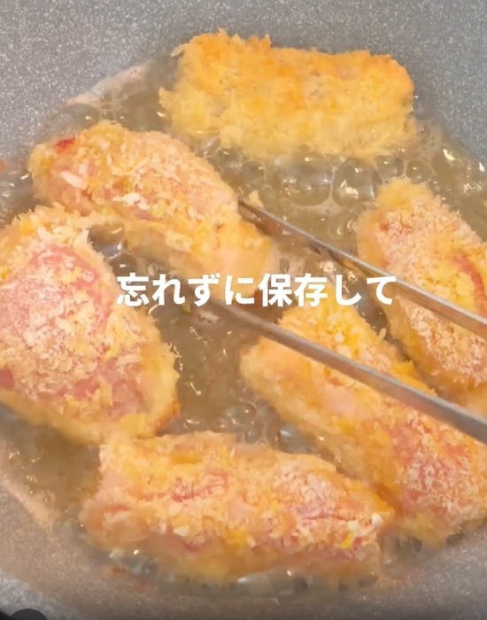 「子供が喜んだ」「めっちゃいい」　意外と思い付かない『ハムカツ』の中身が…