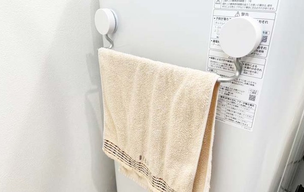 無印のタオル掛け　『じゃない活用法』に「これは便利」「目からウロコ」