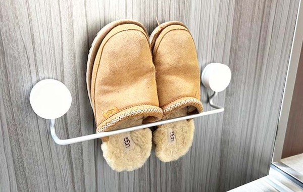 無印のタオル掛け　『じゃない活用法』に「これは便利」「目からウロコ」