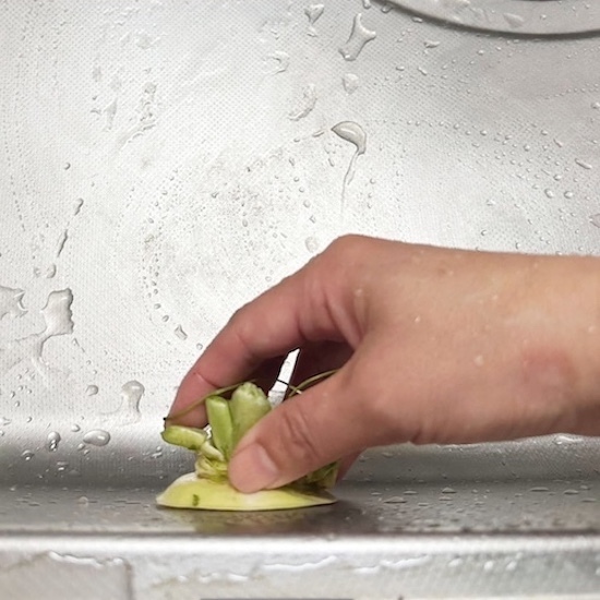 大根のヘタは捨てないで！　意外な活用法に「捨てずに使う」「すごい」