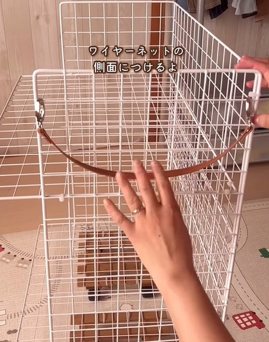 コスパ最強で有能！　１００均ワイヤーネットのDIYに「コレならできそう」「すごい」