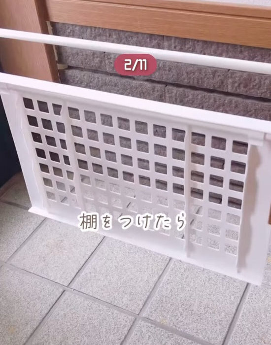 突っ張り棒の活用法が天才的すぎた！　収納アイディアに「今度真似したい」