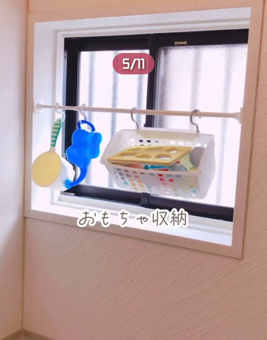 突っ張り棒の活用法が天才的すぎた！　収納アイディアに「今度真似したい」