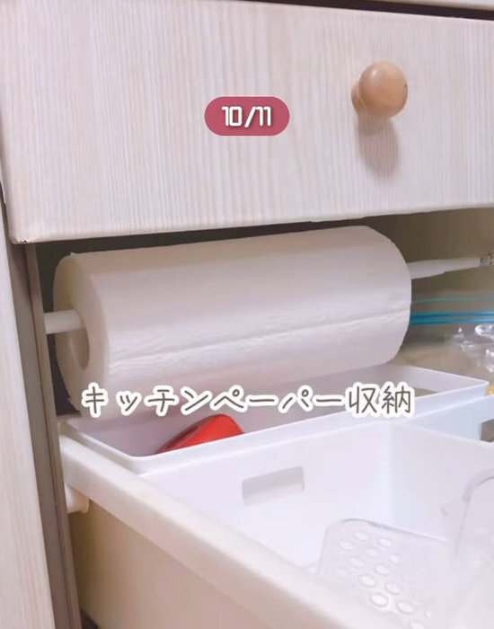 突っ張り棒の活用法が天才的すぎた！　収納アイディアに「今度真似したい」