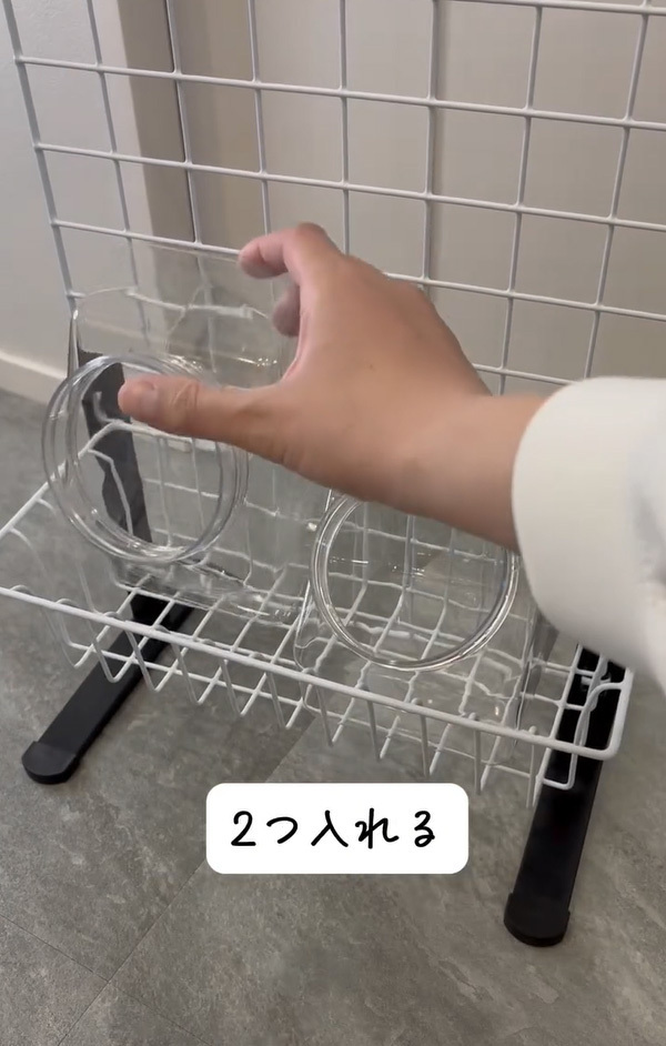 １００均のワイヤーネットを組み立てて…　「声出た」「我が家も導入したい」