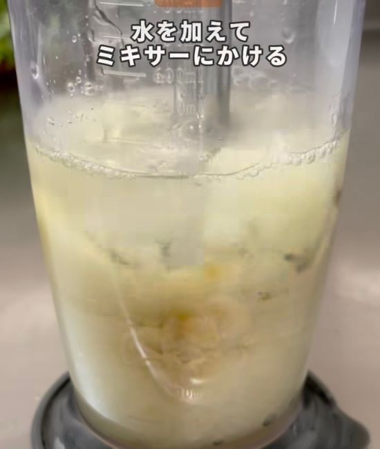 ミキサーにかけたタマネギ　凍らせた結果に「知らなかった」「コレは思い付かない」