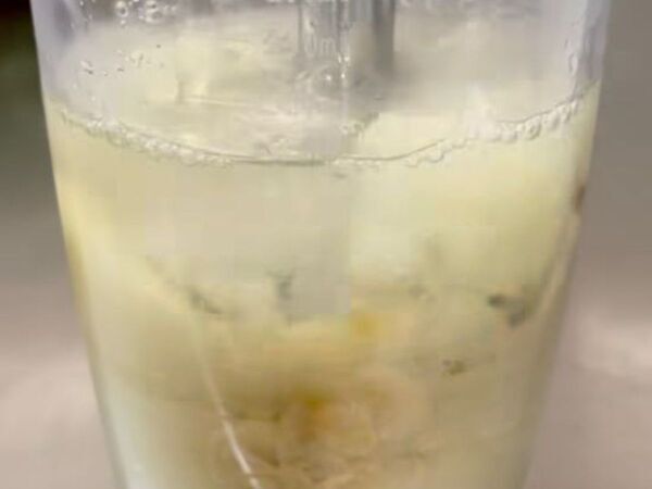 ミキサーにかけたタマネギ　凍らせた結果に「知らなかった」「コレは思い付かない」