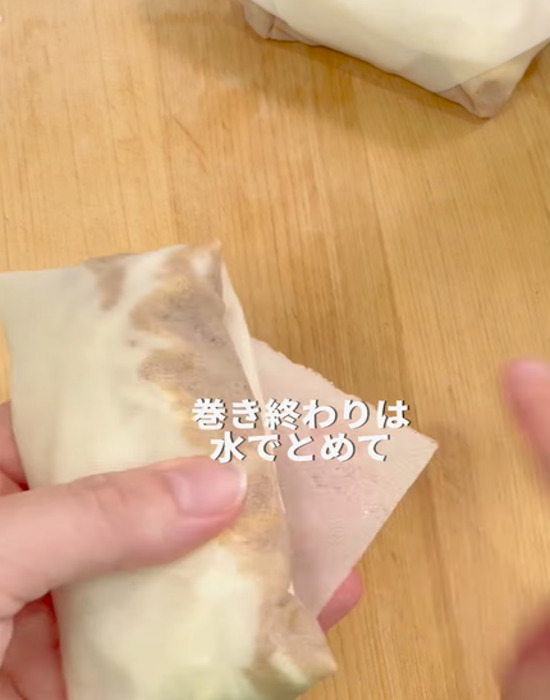 夕食の定番メニューを『春巻きの皮』で包むと…　発想に「絶対作る」「子供が歓喜」