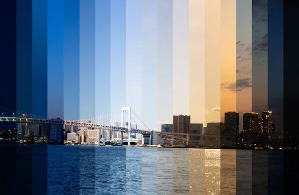 美大生がとらえたレインボーブリッジに称賛の声！　「アイディアの勝利」「天才だ」