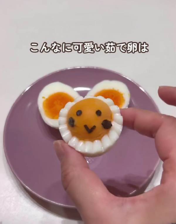 ゆで卵の『白身』をストローで？　できたものに「作りたい」「子供にも教えなきゃ」