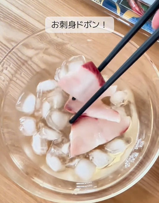 スーパーの刺身が５分で…？　ぷりぷりになる方法に「絶対おいしい」「やりたい！」