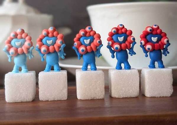 「コーヒーに入れていただきます」　角砂糖の上に並んでいるのが？「思わず声が出た」「天才がいる」