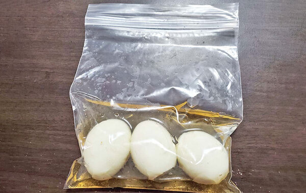 「おいしくて一瞬で食べてしまった」　ゆで卵３個を漬けた『調味料』は…？