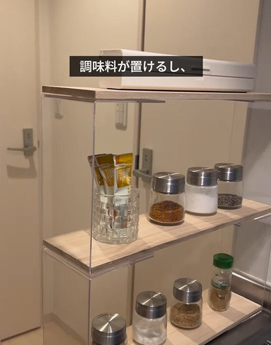 『１００均とは思えない』　便利な収納棚が作れるDIYに「すごくいい」「おしゃれ」