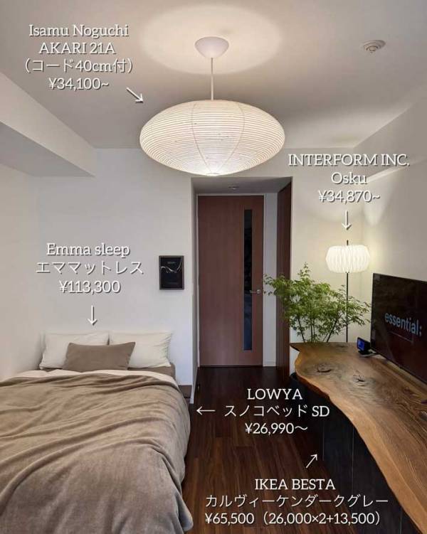 １Kの部屋に『IKEA』のテレビ台を置いて…　１年後の光景に「天才か」