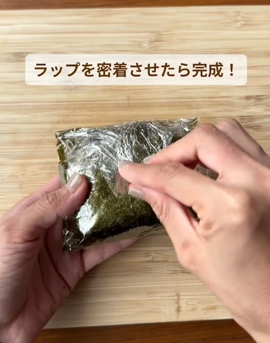 「海苔がふやけません」　包み方テクに「パリパリ」「今度やる」